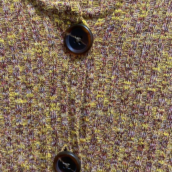 NWT Alya Sherlyn Button Down Knit Dress SZ S Multicolor Button Down Long Sleeve - Picture 13 of 15